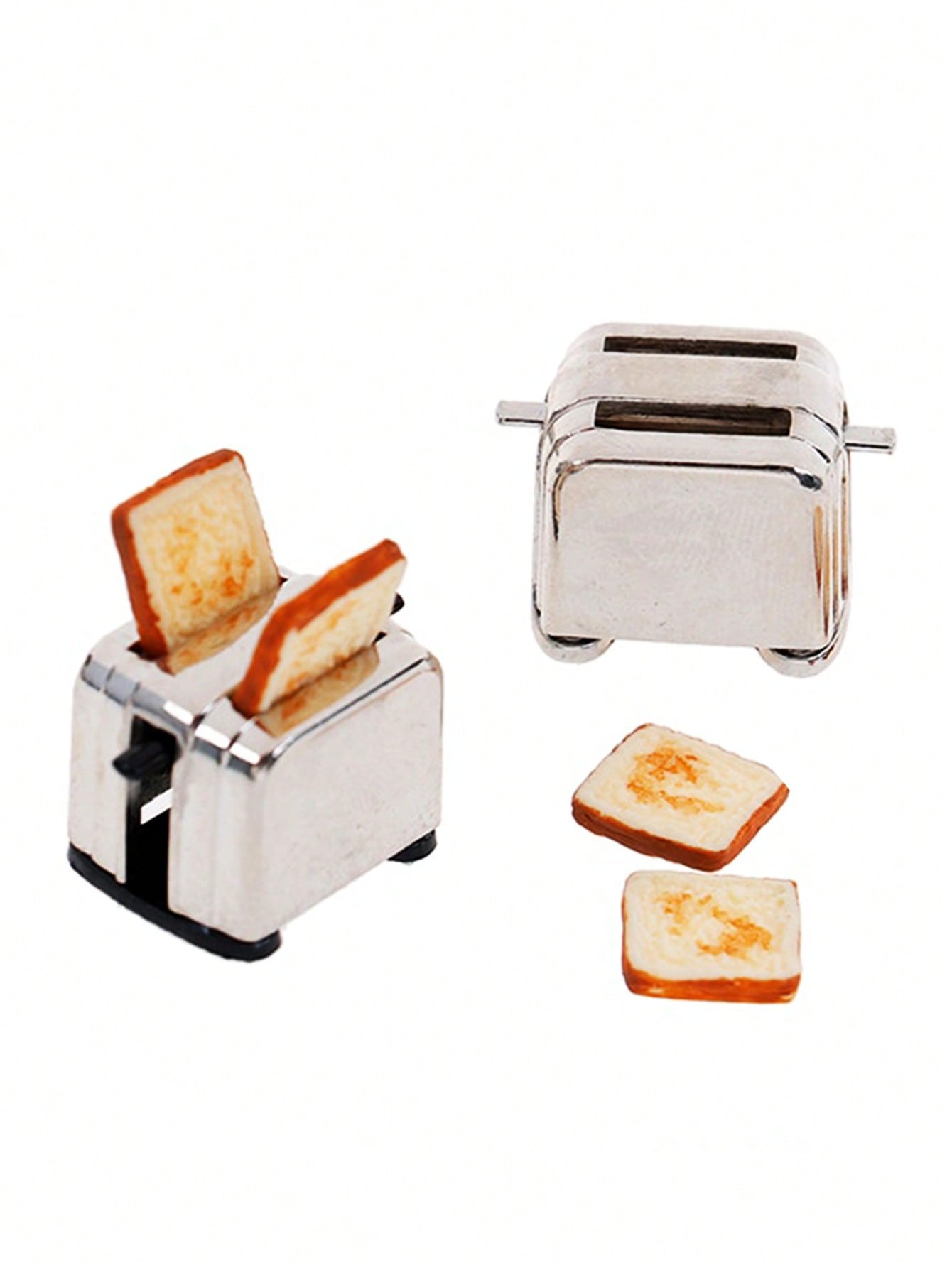 1:12 Dollhouse Miniature Toast - Kitchen Appliances Toys บทวิจารณ์และราคา