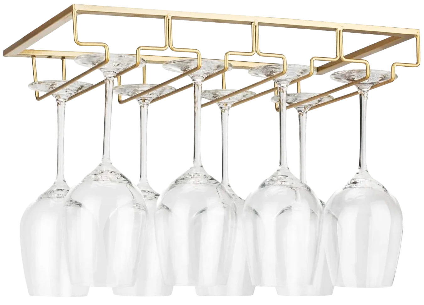 1PCS Wine Glass Rack Under Cab - Kitchen Appliances Rack บทวิจารณ์และราคา