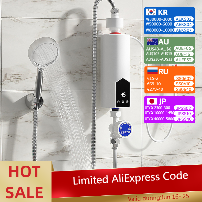 3500W Kitchen Bathroom Instant - Kitchen Appliances And Utensils บทวิจารณ์และราคา