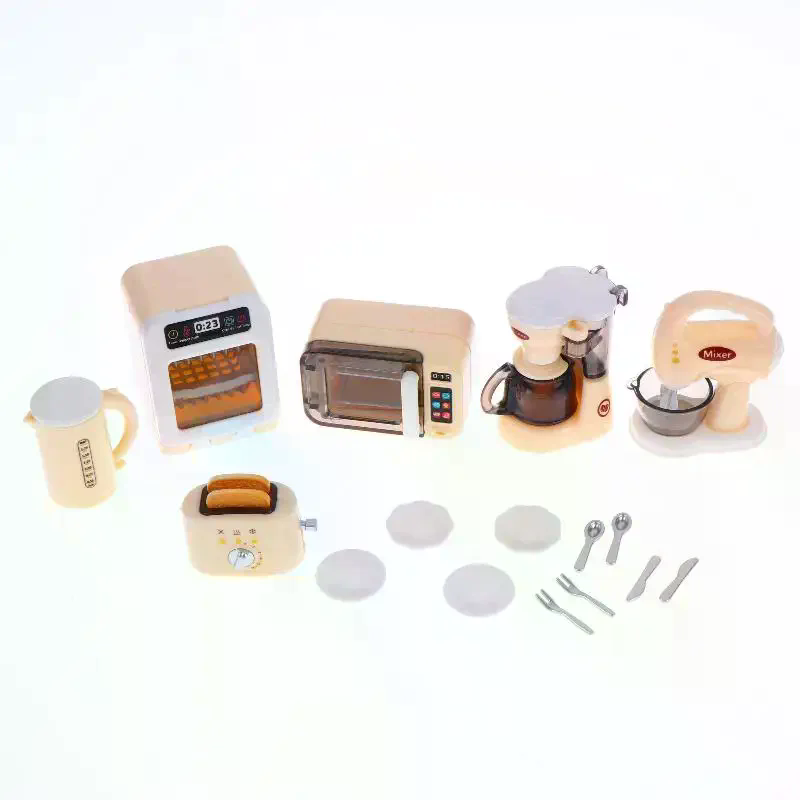 1 Set 1 12 Dollhouse Appliance - Kitchen Appliances Toys บทวิจารณ์และราคา