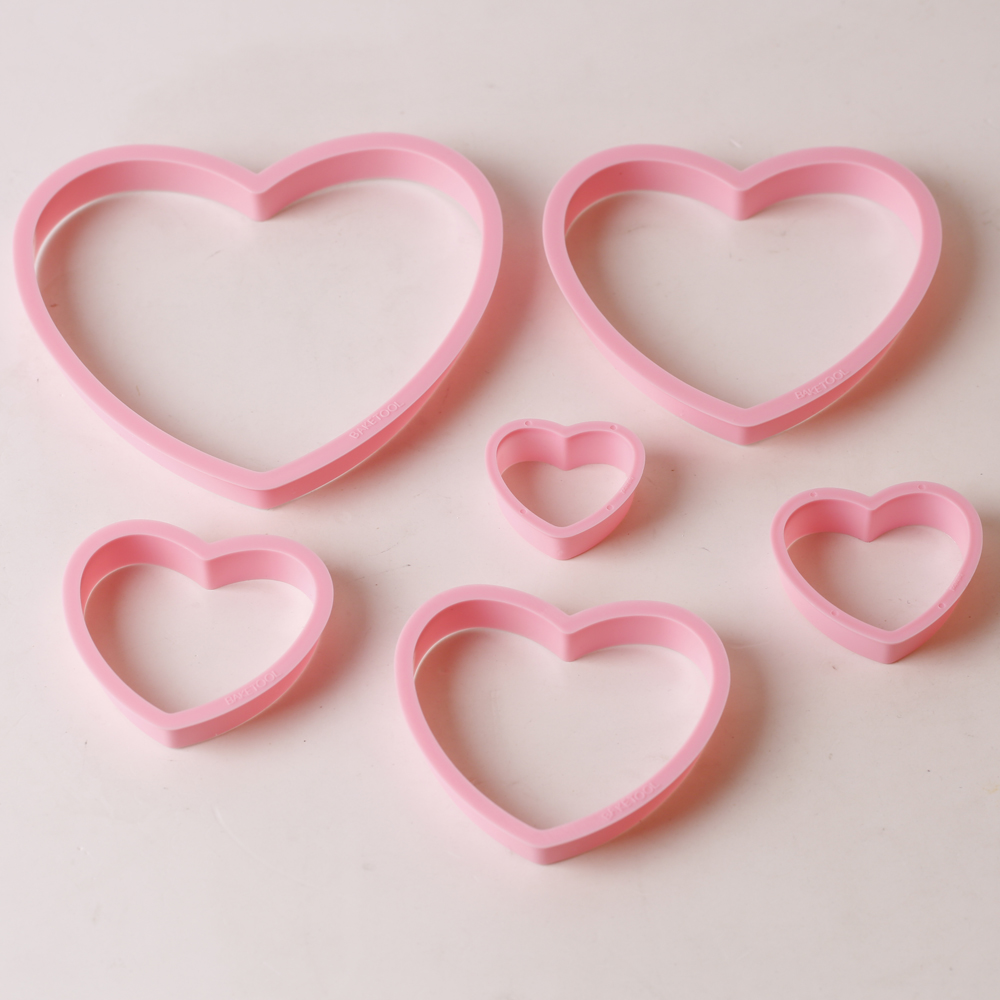 1set/3sets Pink Heart Star Flo - Kitchen Appliances For Baking บทวิจารณ์และราคา