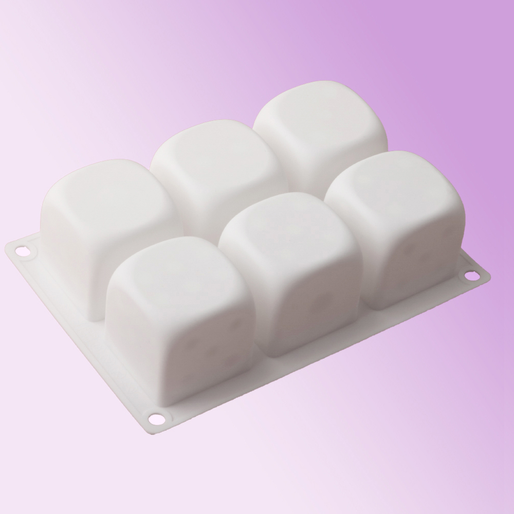 6-Cell Cube Mousse Cake Mould  - Kitchen Appliances For Baking บทวิจารณ์และราคา