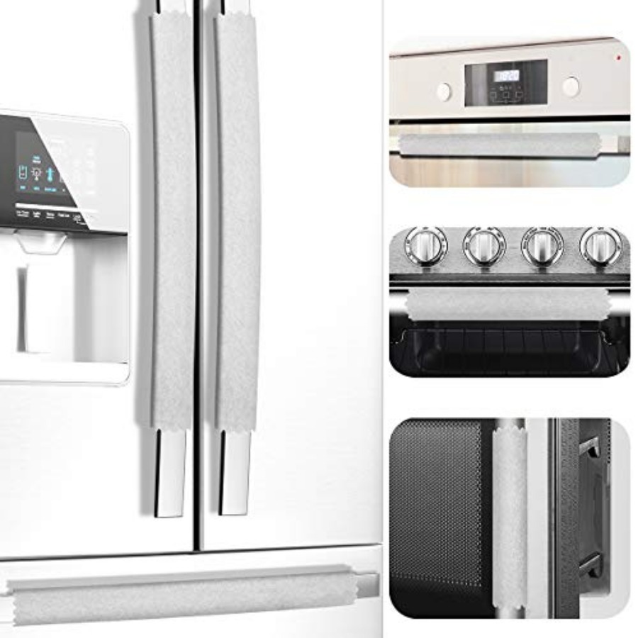 Refrigerator Door Handle Cover - Kitchen Appliances Set บทวิจารณ์และราคา