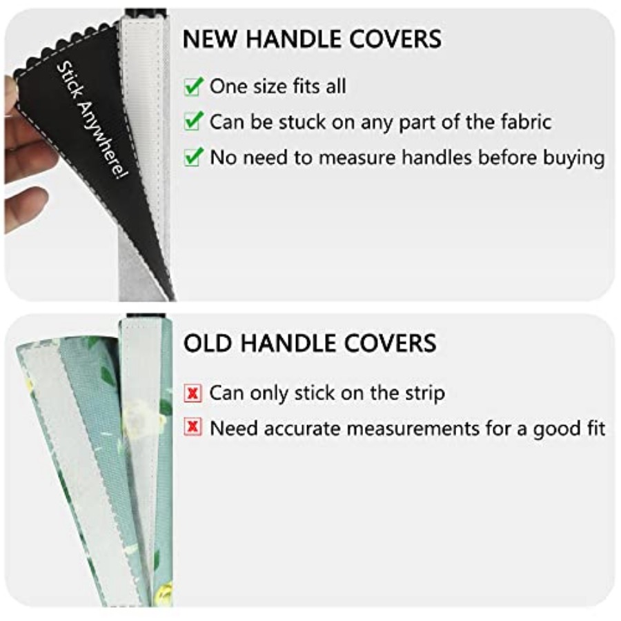 Refrigerator Door Handle Cover - Kitchen Appliances Set บทวิจารณ์และราคา