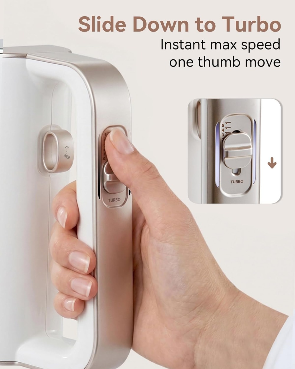 4-in-1 Electric Hand Mixer wit - Hand Mixer Electric บทวิจารณ์และราคา