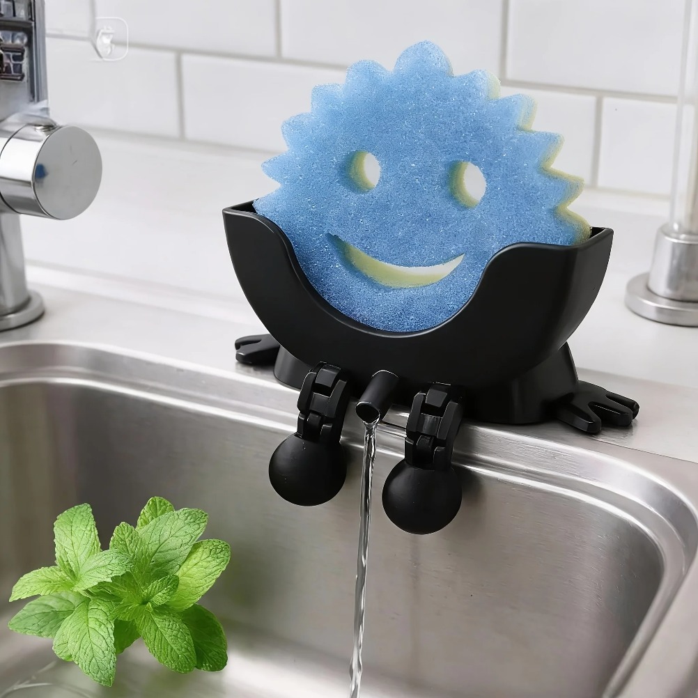 Drainable Soap & Sponge Holder - Kitchen Appliances Rack บทวิจารณ์และราคา