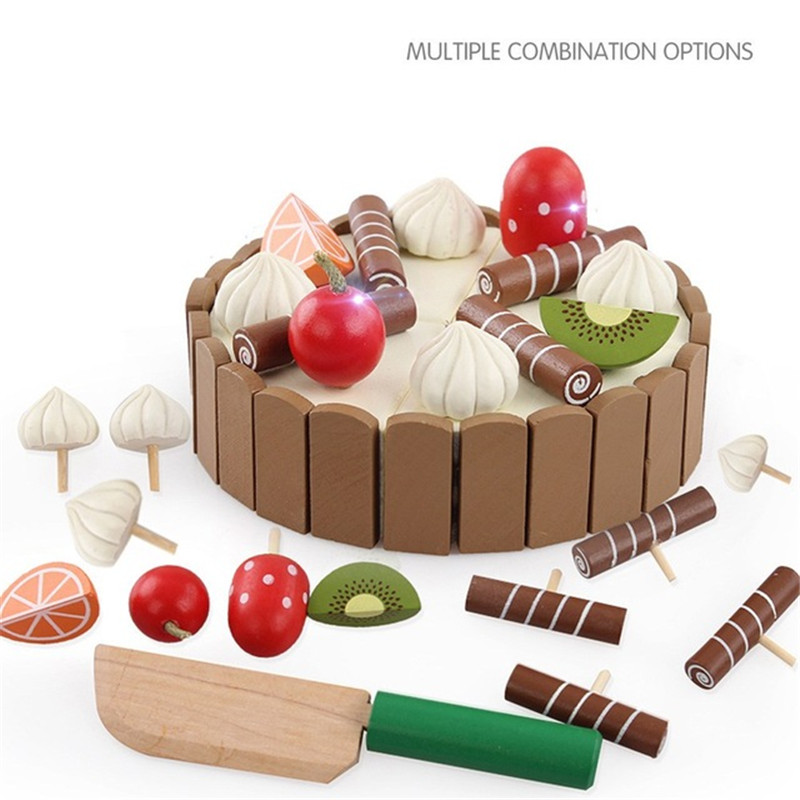 Wooden Children Kitchen Toys P - Kitchen Appliances Kids บทวิจารณ์และราคา