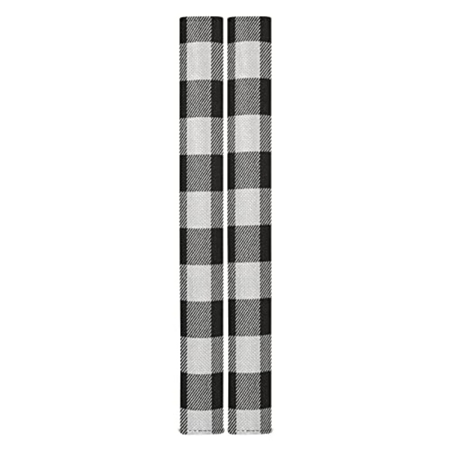 2Pcs White Black Buffalo Plaid - Kitchen Appliances Oven บทวิจารณ์และราคา