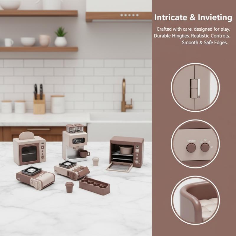 112 Scale Modern Dollhouse Mic - Kitchen Appliances Toys บทวิจารณ์และราคา