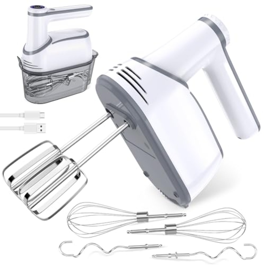 Cordless Electric Hand Mixer 1 - Hand Mixer Electric บทวิจารณ์และราคา