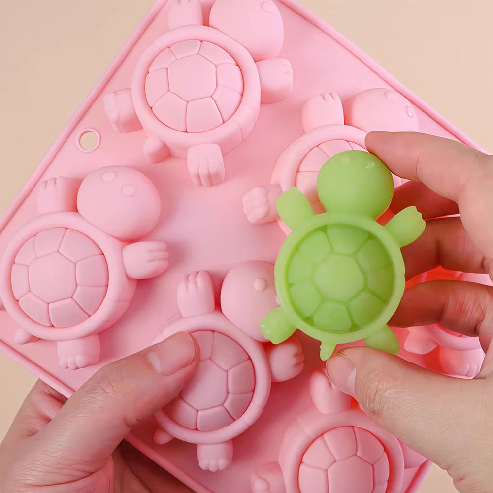 Turtles Ice Tray 3D Tortoises  - Kitchen Appliances For Baking บทวิจารณ์และราคา