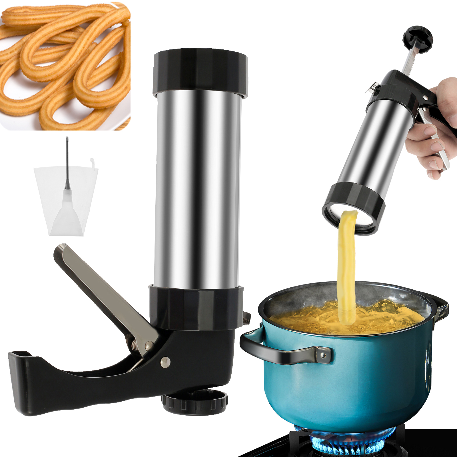 Churrera Churro Maker Machine  - Kitchen Appliances For Baking บทวิจารณ์และราคา