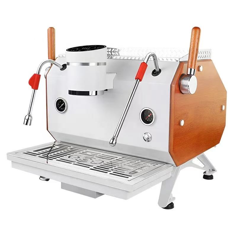 Custom Commercial Double Head  - Espresso Machine Semi Auto บทวิจารณ์และราคา
