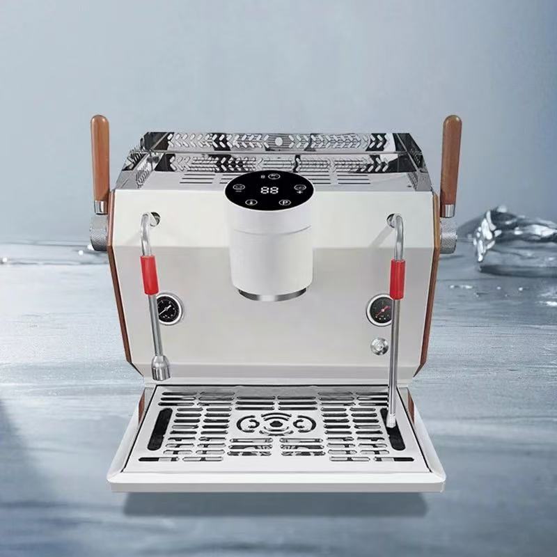 Custom Commercial Double Head  - Espresso Machine Semi Auto บทวิจารณ์และราคา