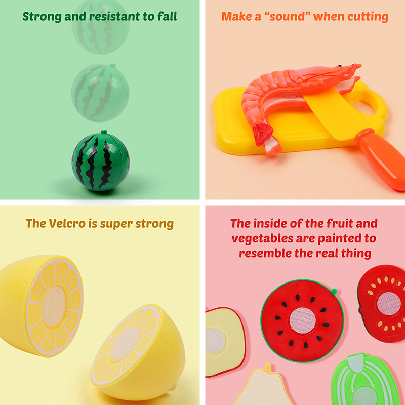 Children Toys Cutting Fruits a - Kitchen Appliances Kids บทวิจารณ์และราคา
