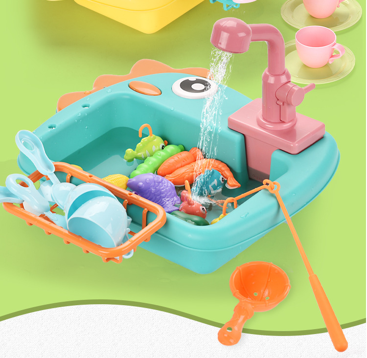 Kitchen Sink Toys Kitchen Toys - Kitchen Appliances Kids บทวิจารณ์และราคา