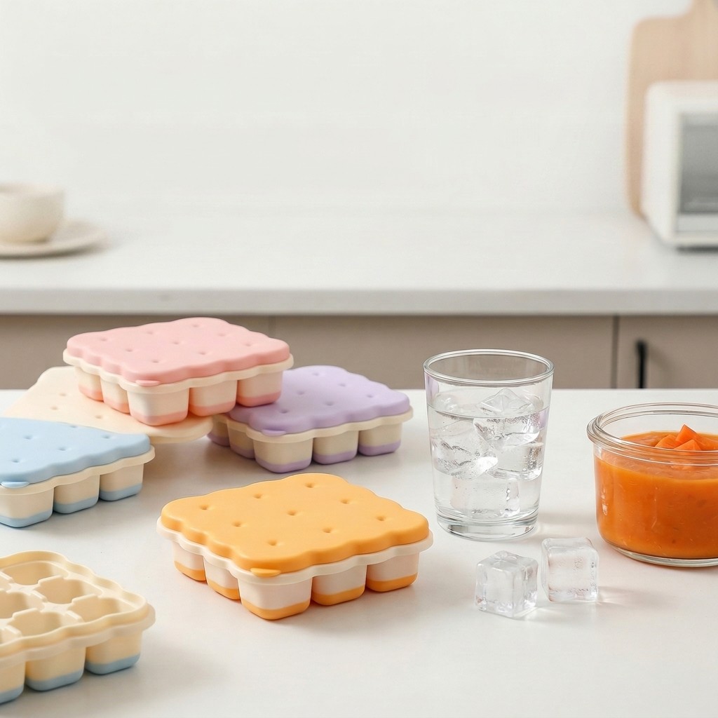 Cookie Shaped Plastic Ice Cube - Kitchen Appliances Rack บทวิจารณ์และราคา