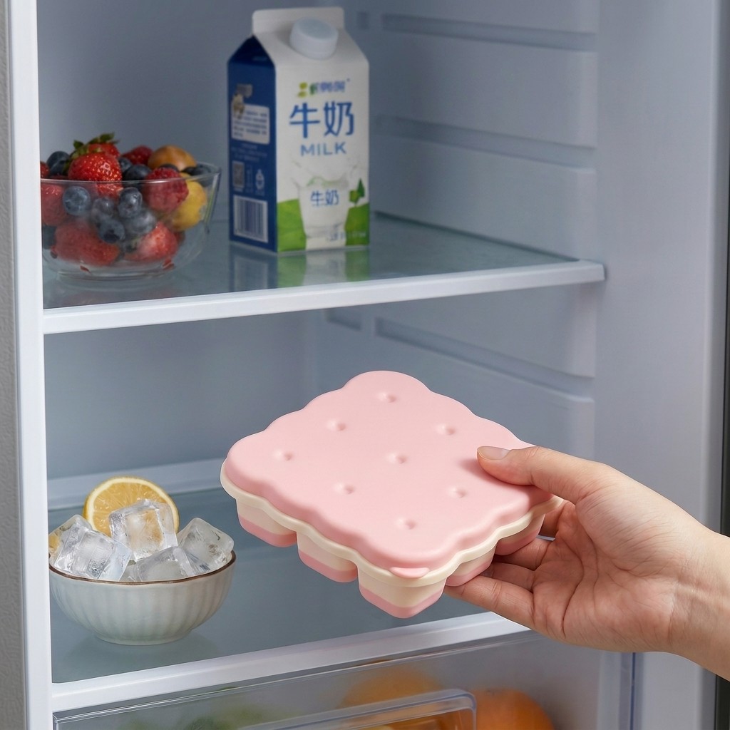 Cookie Shaped Plastic Ice Cube - Kitchen Appliances Rack บทวิจารณ์และราคา