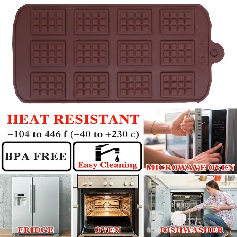 Silicone Chocolate Mold 12 Eve - Kitchen Appliances For Baking บทวิจารณ์และราคา