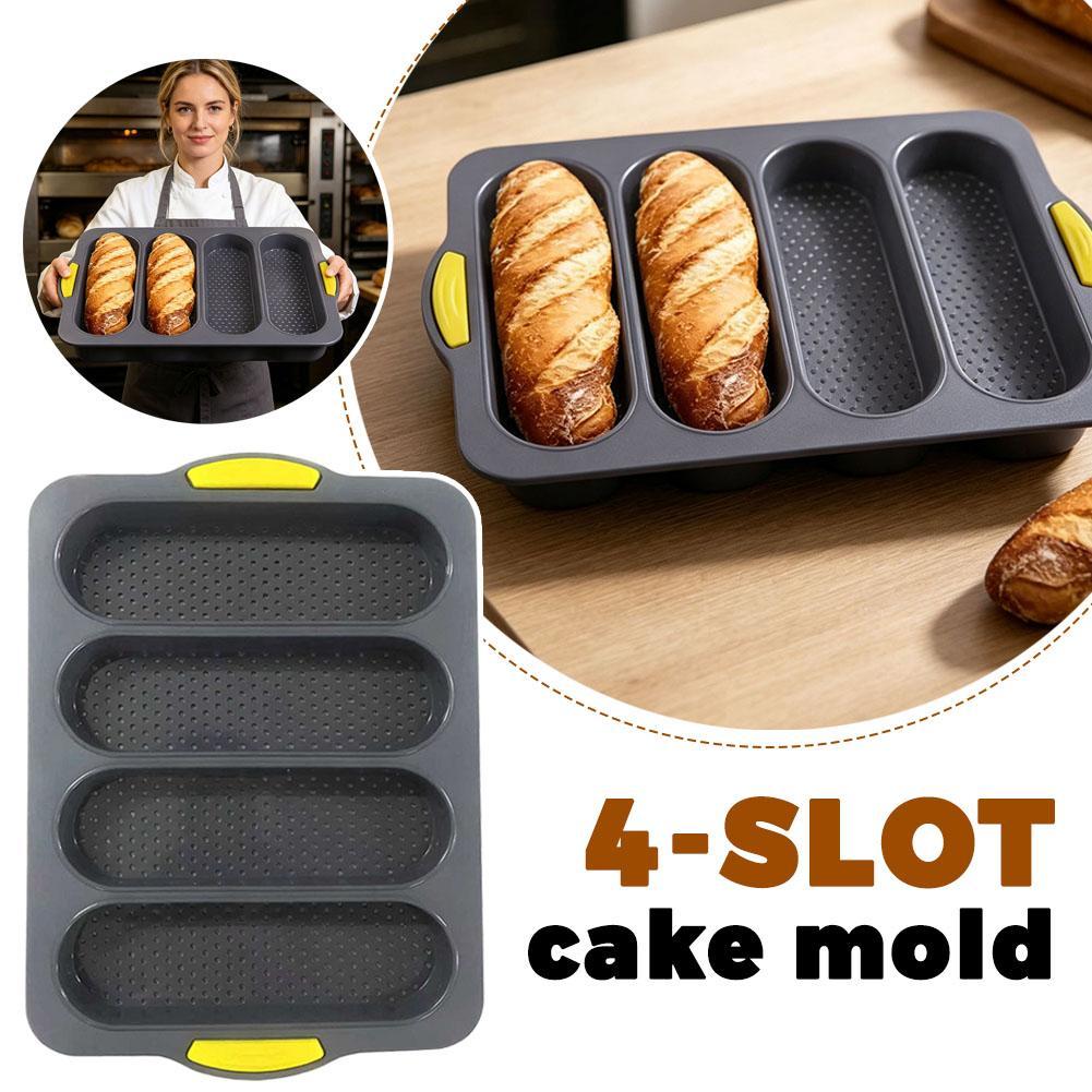 4-cavity Silicone Bread Loaf P - Kitchen Appliances Oven บทวิจารณ์และราคา