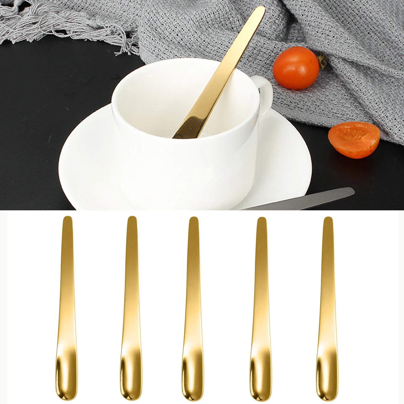 5PCS Coffee Spoon Stainless St - Kitchen Appliances B&Q บทวิจารณ์และราคา