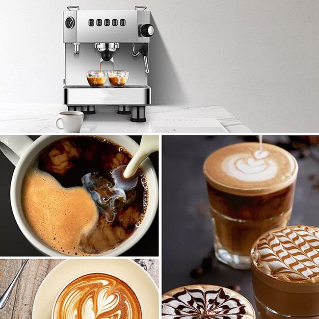 Classic Italian Semi Auto Cafe - Espresso Machine Semi Auto บทวิจารณ์และราคา
