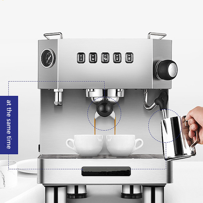 Classic Italian Semi Auto Cafe - Espresso Machine Semi Auto บทวิจารณ์และราคา