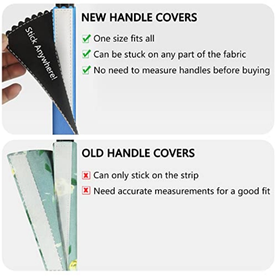 Refrigerator Door Handle Cover - Kitchen Appliances Set บทวิจารณ์และราคา
