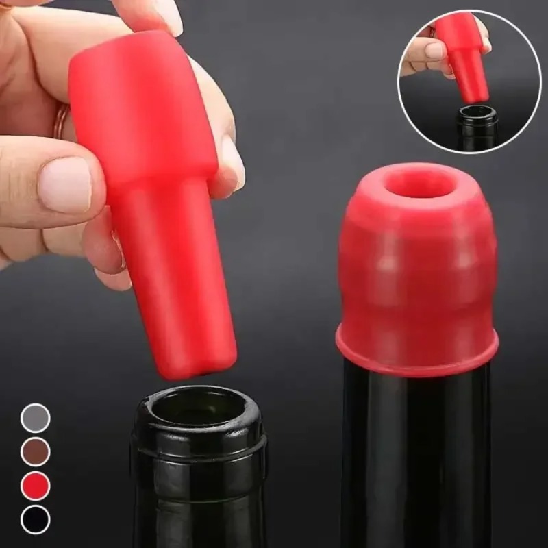 Universal Red Wine Bottle Stop - Kitchen Appliances And Utensils บทวิจารณ์และราคา