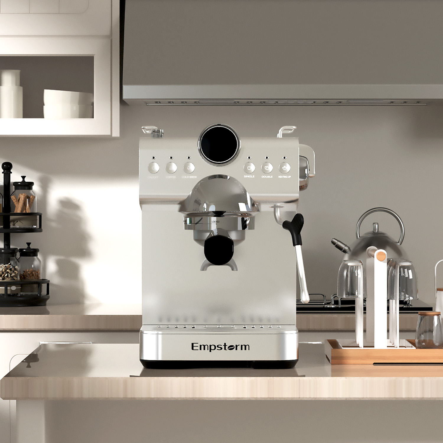 Empstorm CB1  Electric Modern  - Espresso Machine Semi Auto บทวิจารณ์และราคา