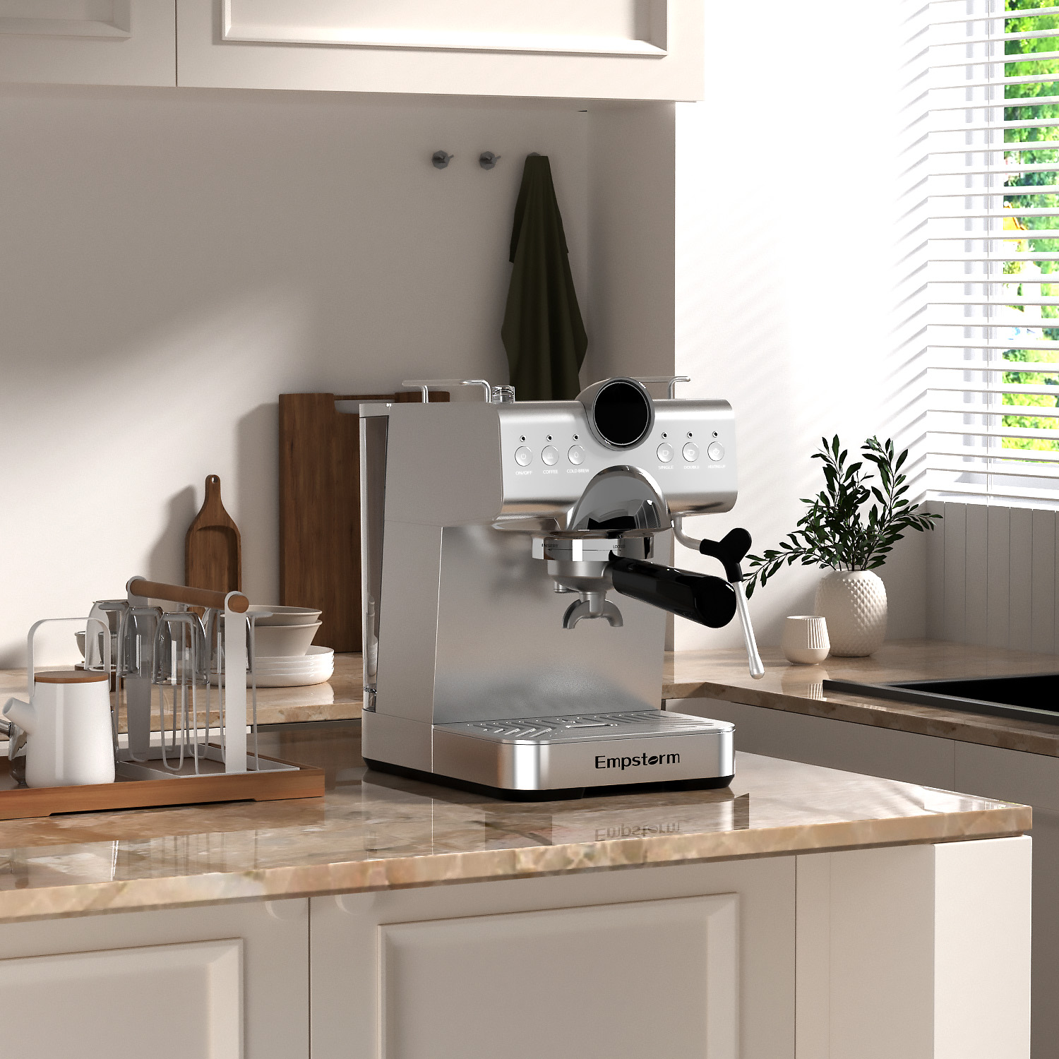 Empstorm CB1  Electric Modern  - Espresso Machine Semi Auto บทวิจารณ์และราคา