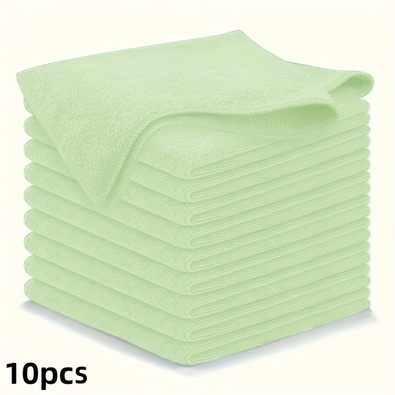1-50Pcs Light Green Microfiber - Kitchen Appliances Set บทวิจารณ์และราคา