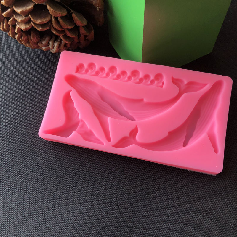 DIY Whale Silicone Mold Ocean  - Kitchen Appliances For Baking บทวิจารณ์และราคา