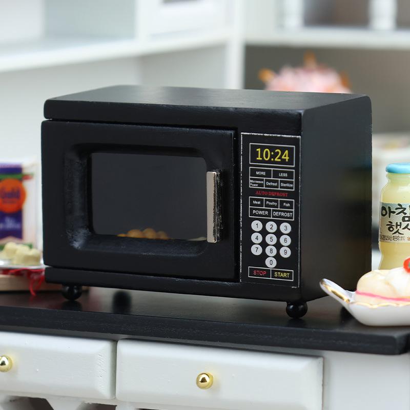 1:12 Dollhouse Mini Kitchen Ap - Kitchen Appliances Oven บทวิจารณ์และราคา