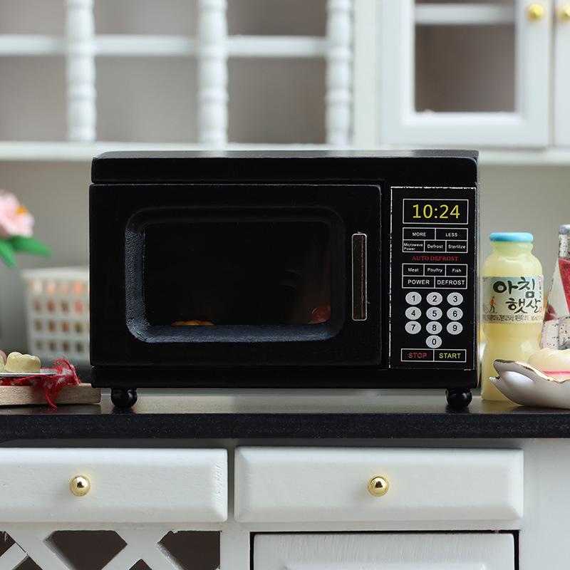 1:12 Dollhouse Mini Kitchen Ap - Kitchen Appliances Oven บทวิจารณ์และราคา