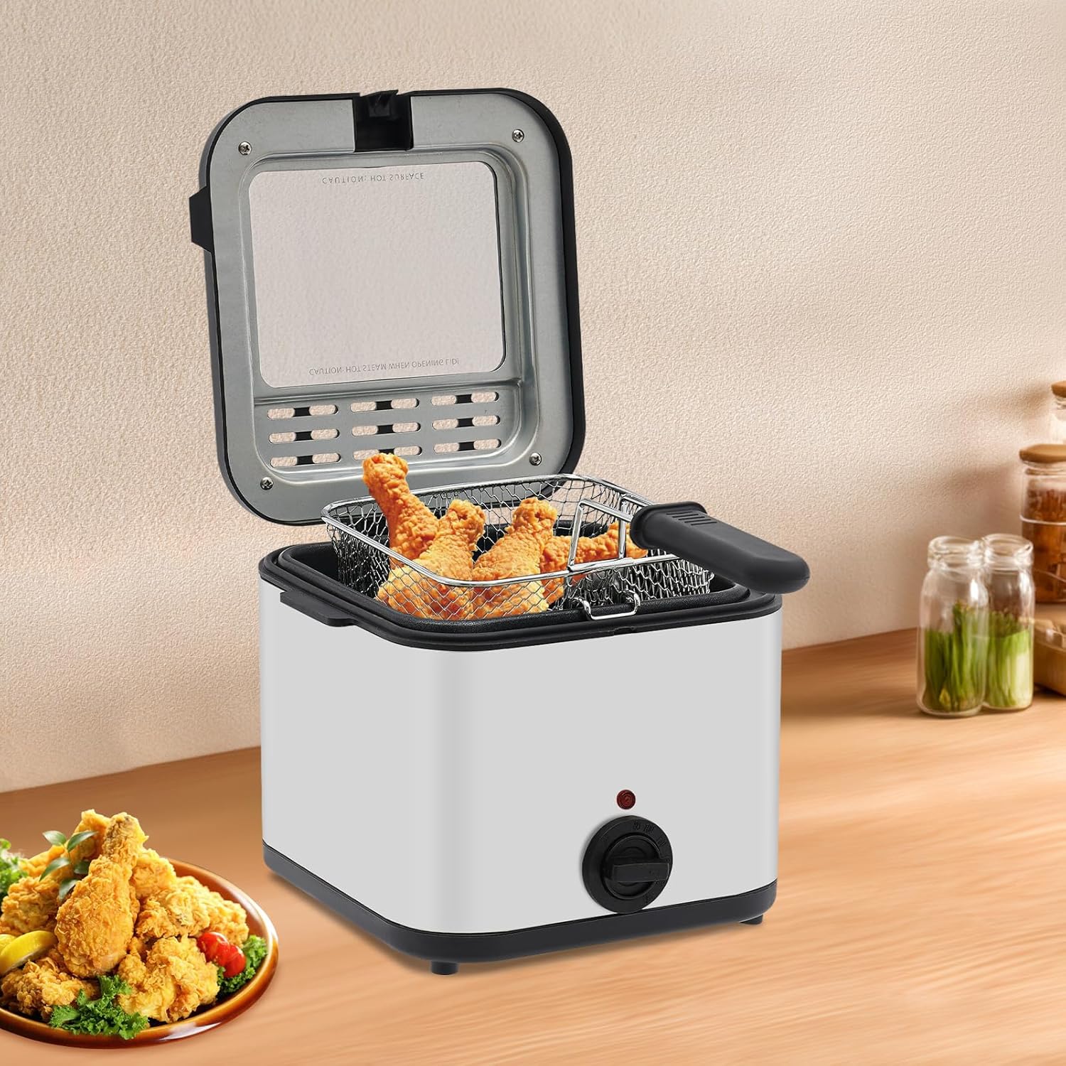 Countertop Electric Deep Fryer - Kitchen Appliances Countertop บทวิจารณ์และราคา
