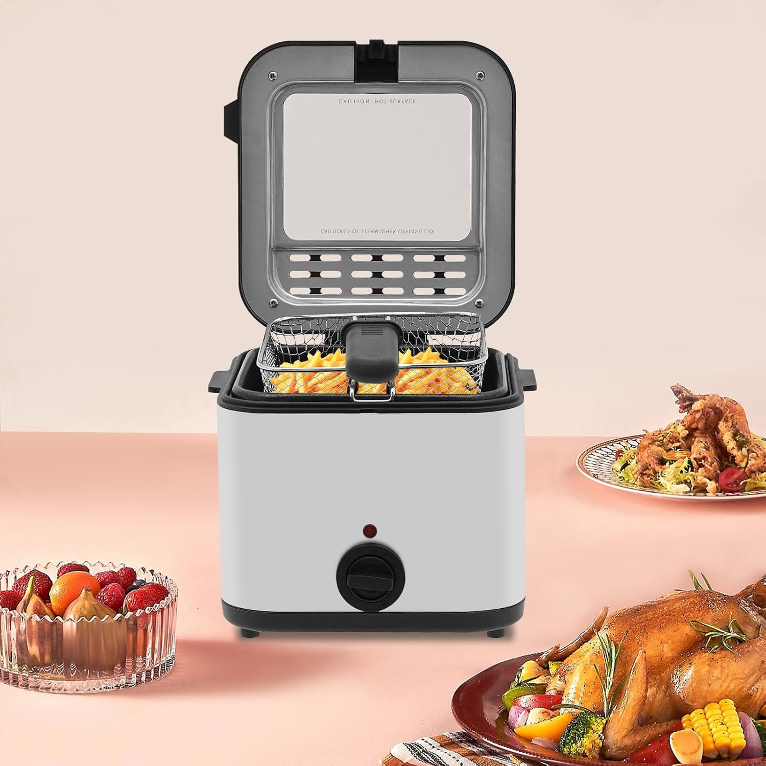 Countertop Electric Deep Fryer - Kitchen Appliances Countertop บทวิจารณ์และราคา