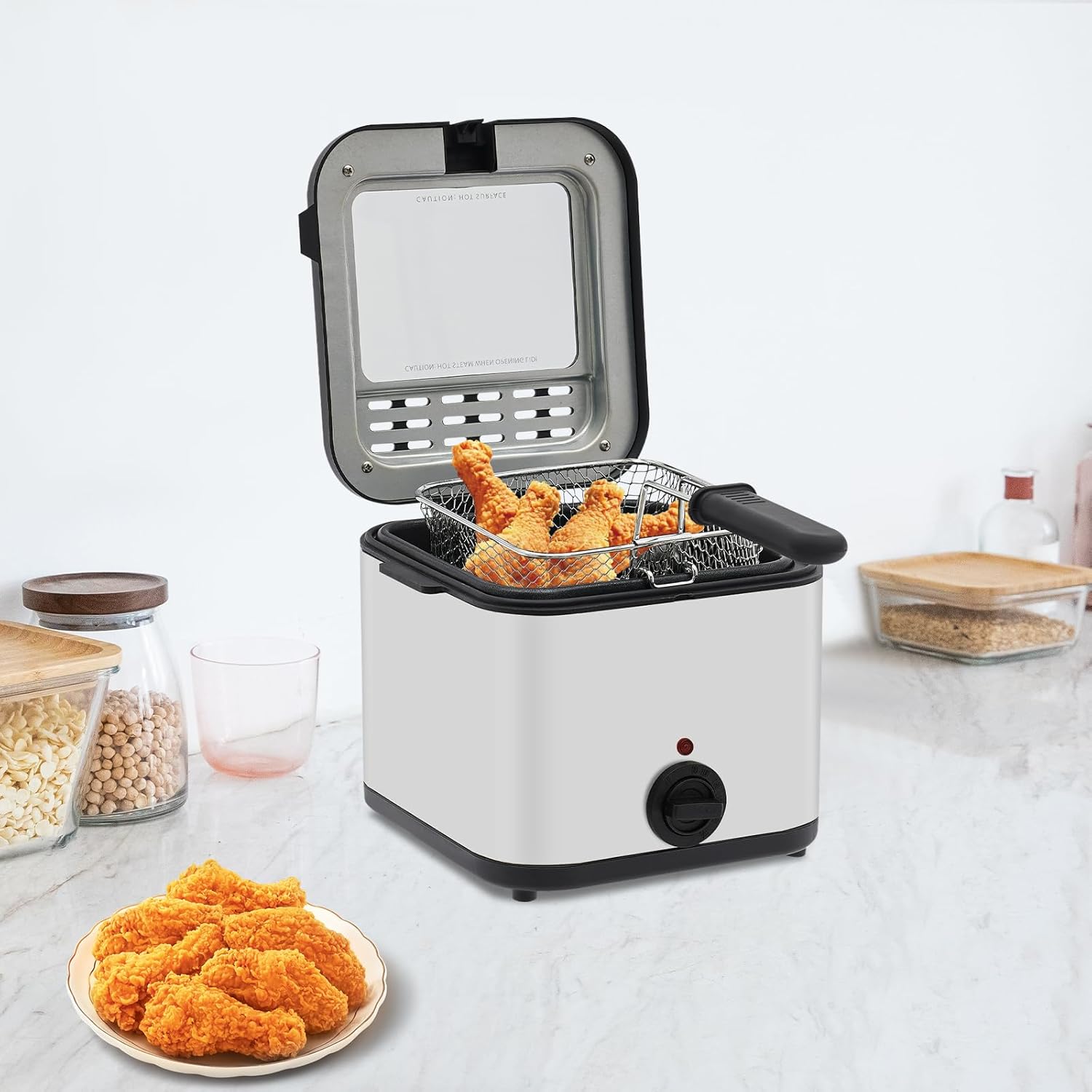 Countertop Electric Deep Fryer - Kitchen Appliances Countertop บทวิจารณ์และราคา