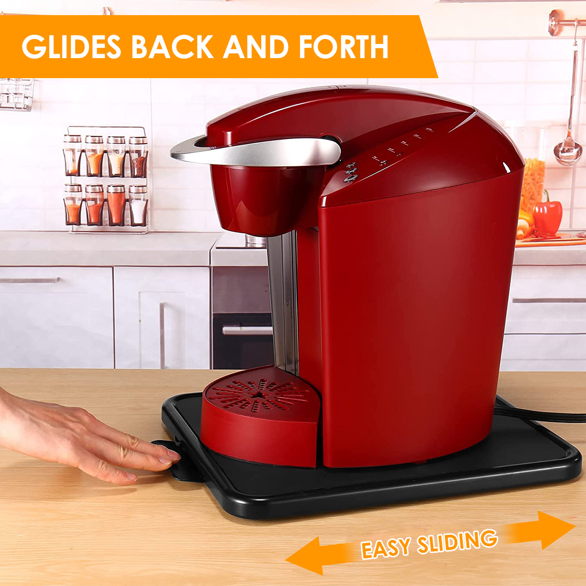Kitchen Appliance Sliding Tray - Kitchen Appliances Countertop บทวิจารณ์และราคา