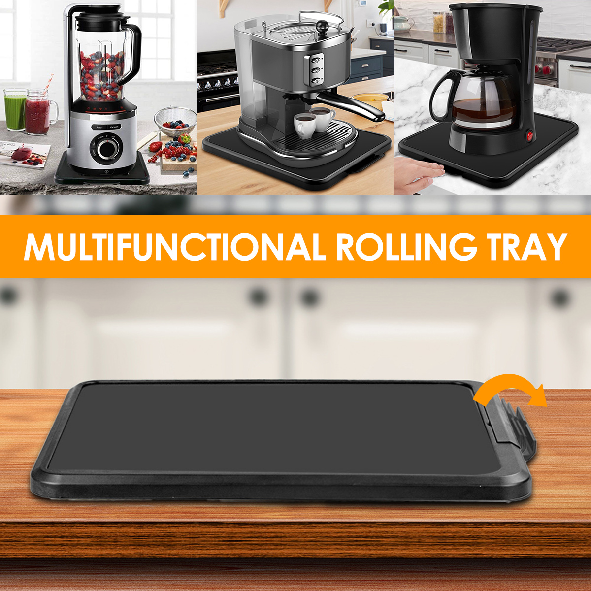 Kitchen Appliance Sliding Tray - Kitchen Appliances Countertop บทวิจารณ์และราคา