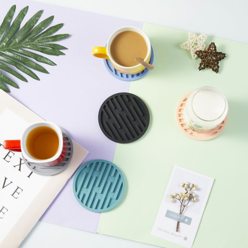 Food Grade Silicone Cup Coaste - Kitchen Appliances Rack บทวิจารณ์และราคา