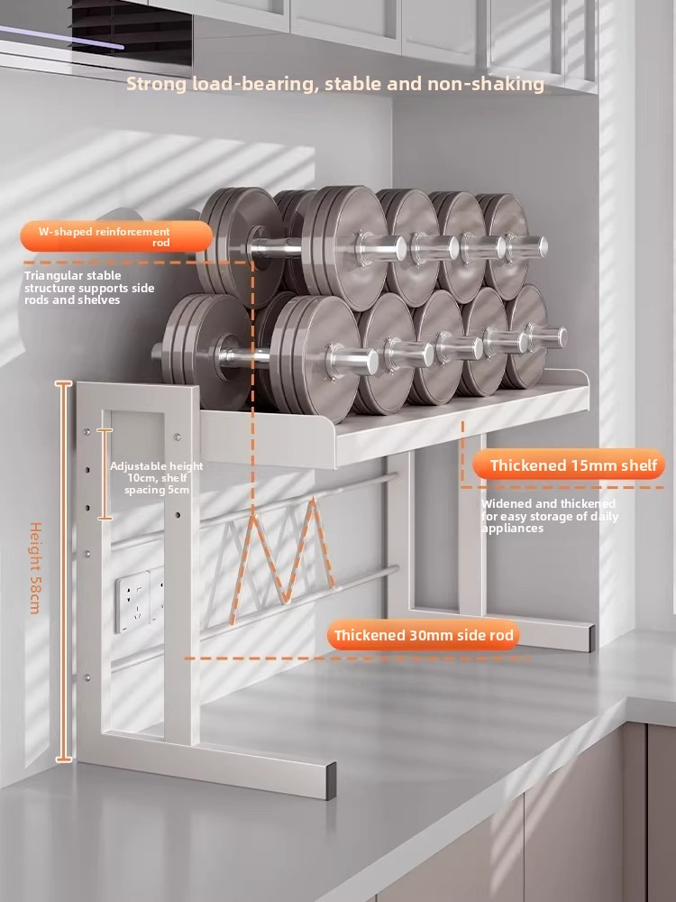 Kitchen Multi-Function Storage - Kitchen Appliances Countertop บทวิจารณ์และราคา