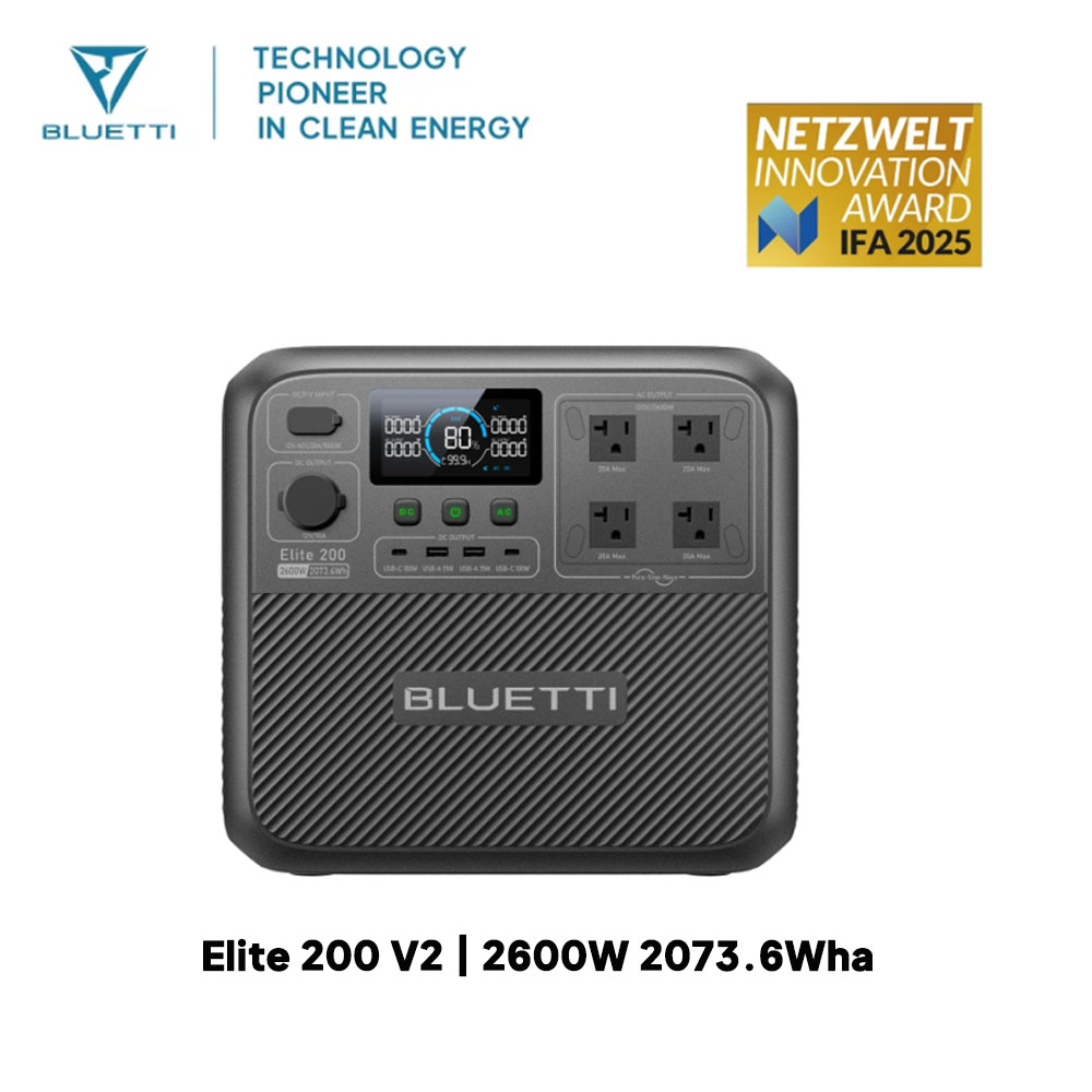 【Renew】BLUETTI Elite 200 V2 Po - Bread Maker Machine บทวิจารณ์และราคา