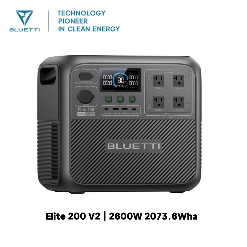 【Renew】BLUETTI Elite 200 V2 Po - Bread Maker Machine บทวิจารณ์และราคา