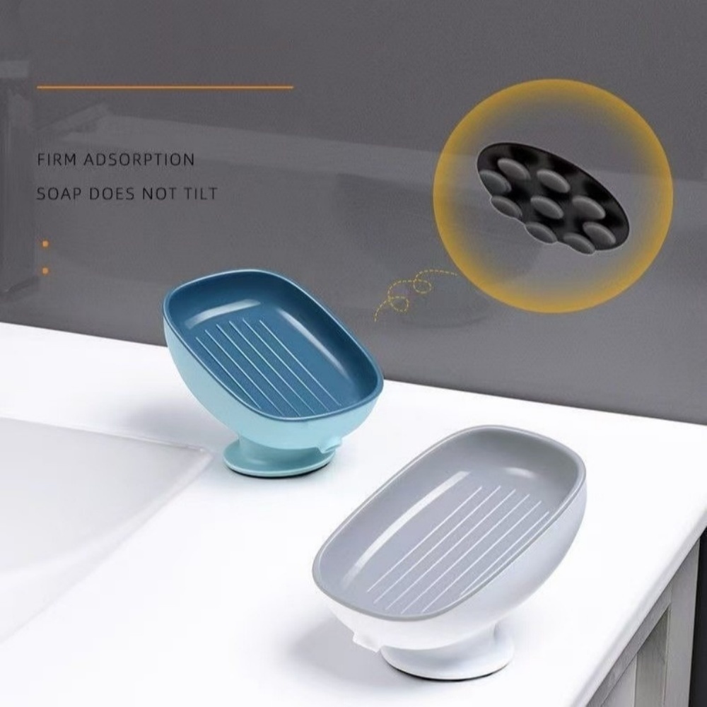 1pc Super Suction Cup Bathroom - Kitchen Appliances Rack บทวิจารณ์และราคา
