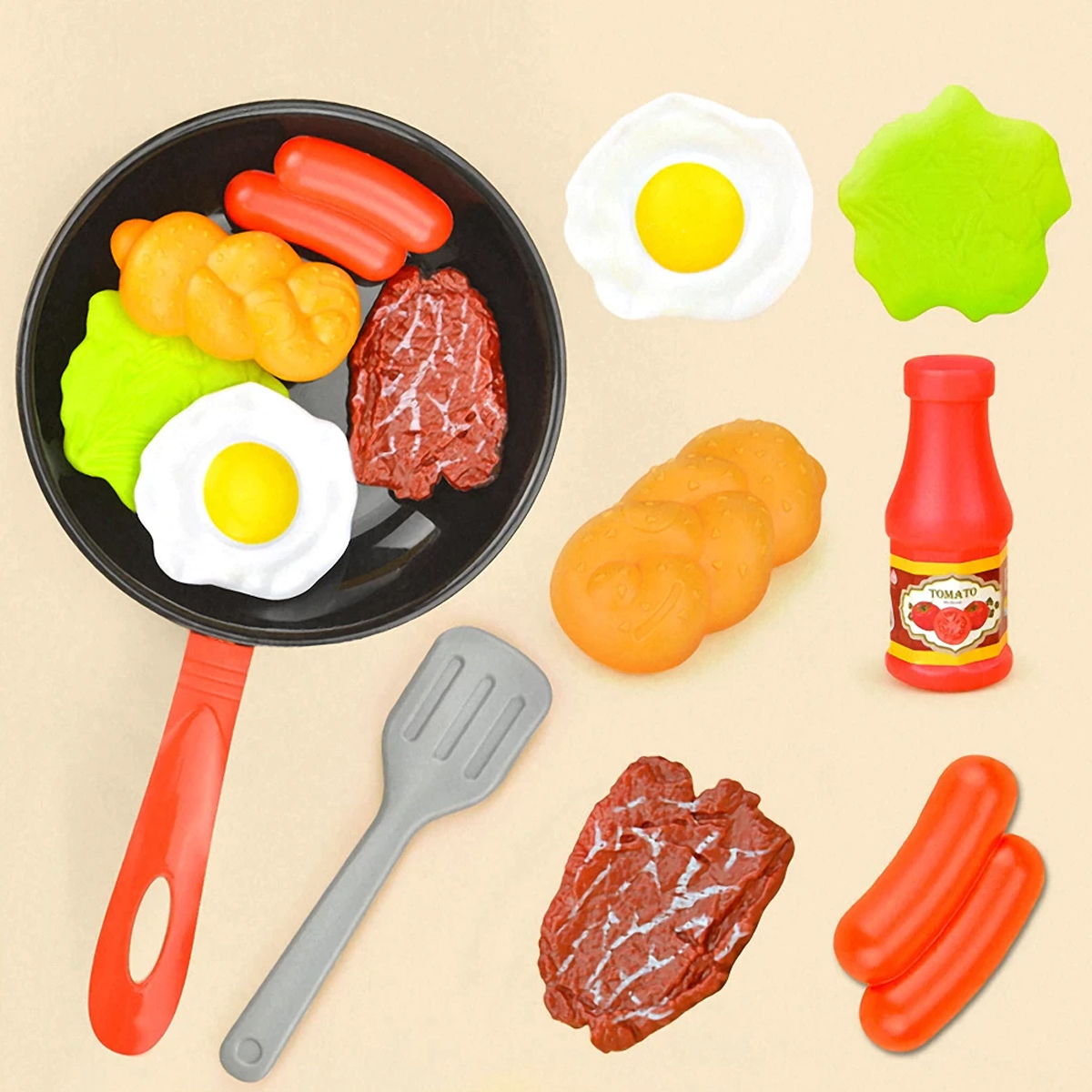 8PCS Kitchen Food Toys for Kid - Kitchen Appliances Kids บทวิจารณ์และราคา