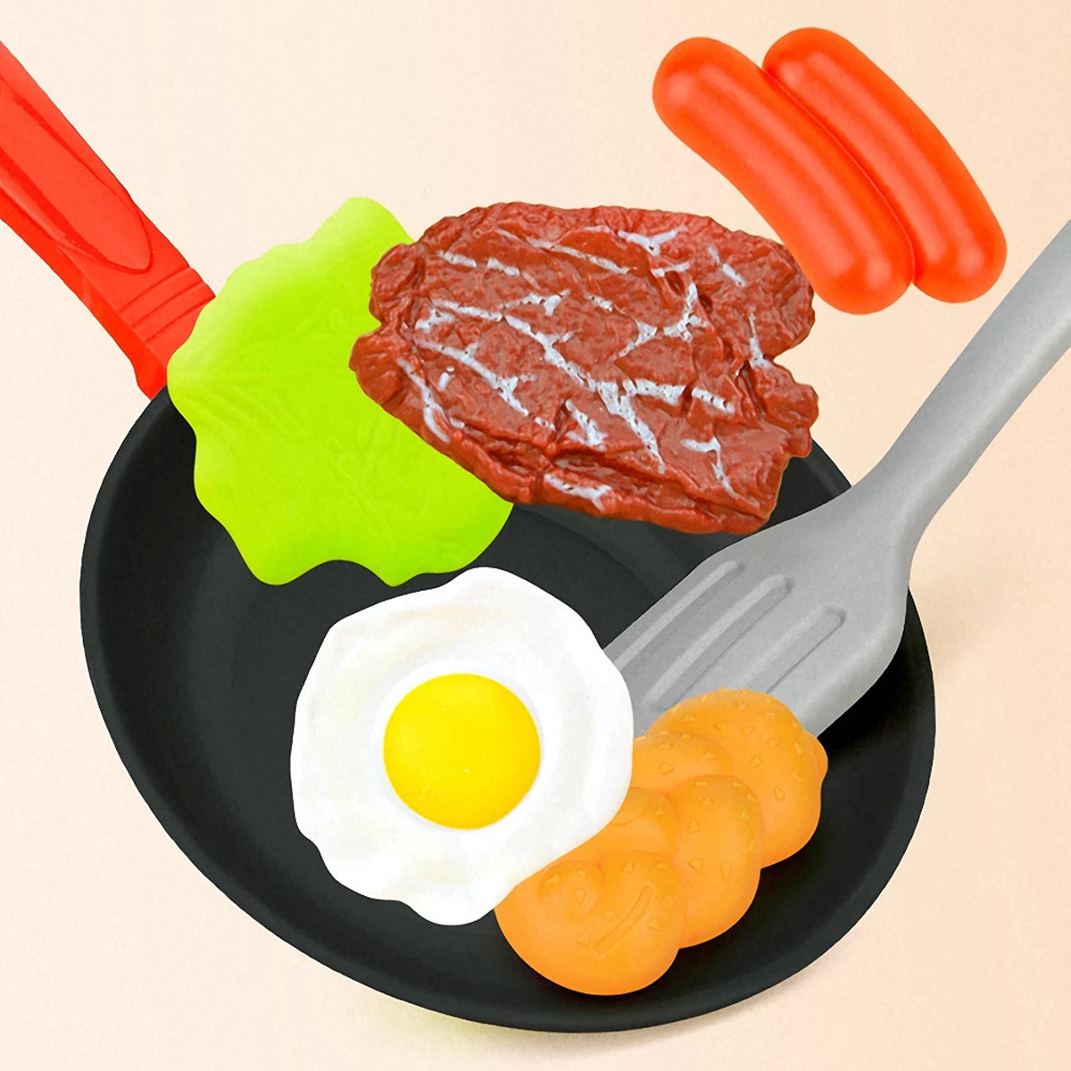 8PCS Kitchen Food Toys for Kid - Kitchen Appliances Kids บทวิจารณ์และราคา