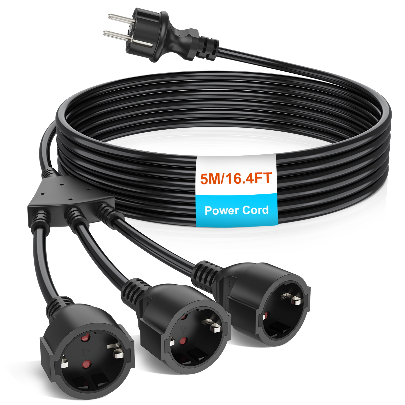 Eu pull ring plug extension co - Kitchen Appliances Extension Cord บทวิจารณ์และราคา