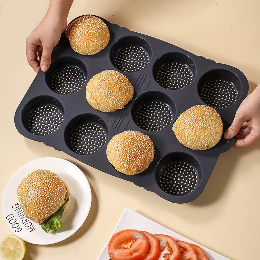 1PC Hamburger Bread mold 12-ho - Bread Maker Machine บทวิจารณ์และราคา
