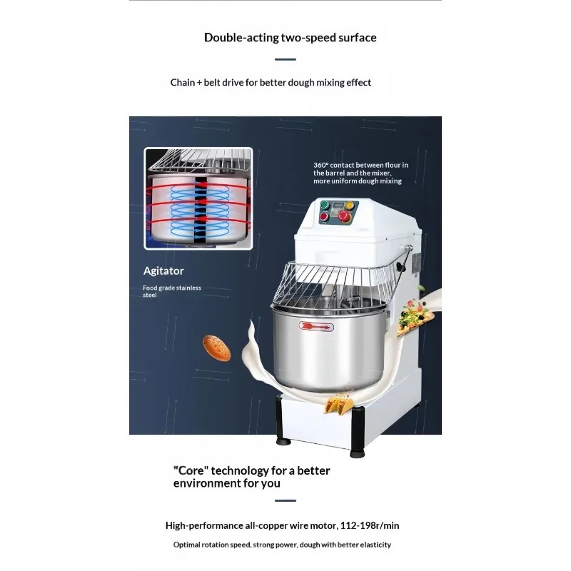HR Commercial 5L/7L/10L Dough  - Bread Maker Machine บทวิจารณ์และราคา